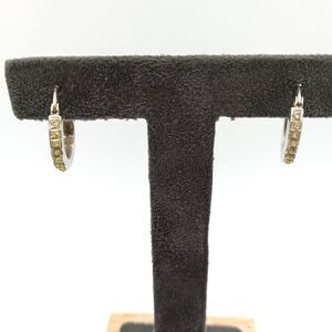 925 Sterling Silver Brilliant Round Cut Cubic Zirconia Huggie Hoop Earrings